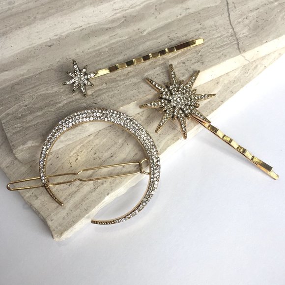 New~ Anthropologie Astria Hair pin Set main image 8